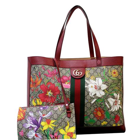 floral gucci bag red|vintage floral Gucci bag.